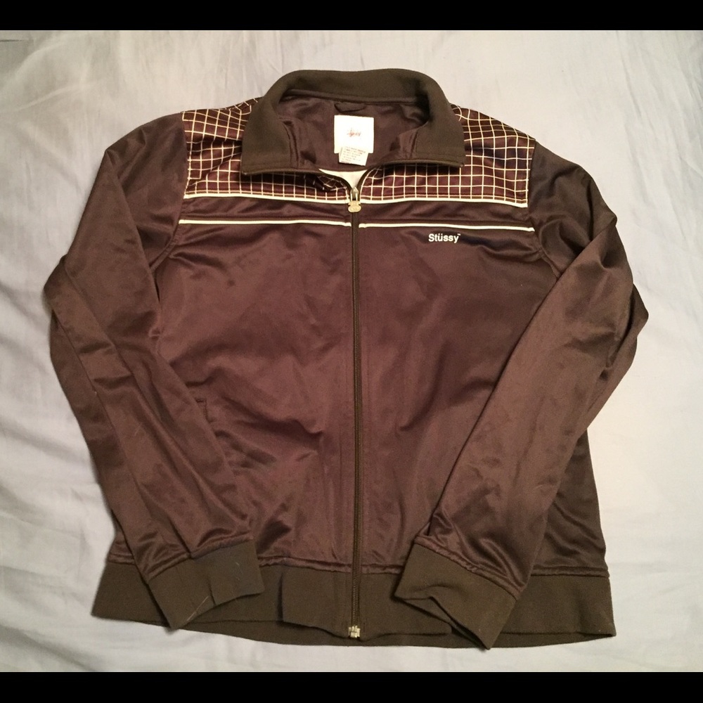 Stussy Zip up Track Jacket Men’s Large